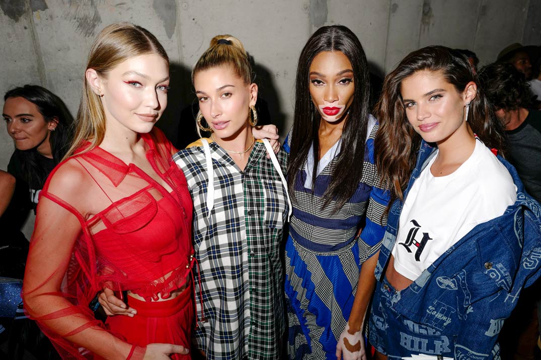 Gigi Hadid, Hailey Baldwin, Winnie Barlow y Sara Sampaio