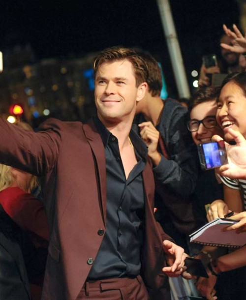 Chris Hemsworth y Bradley Cooper, «duelo» de guapos en San Sebastián
