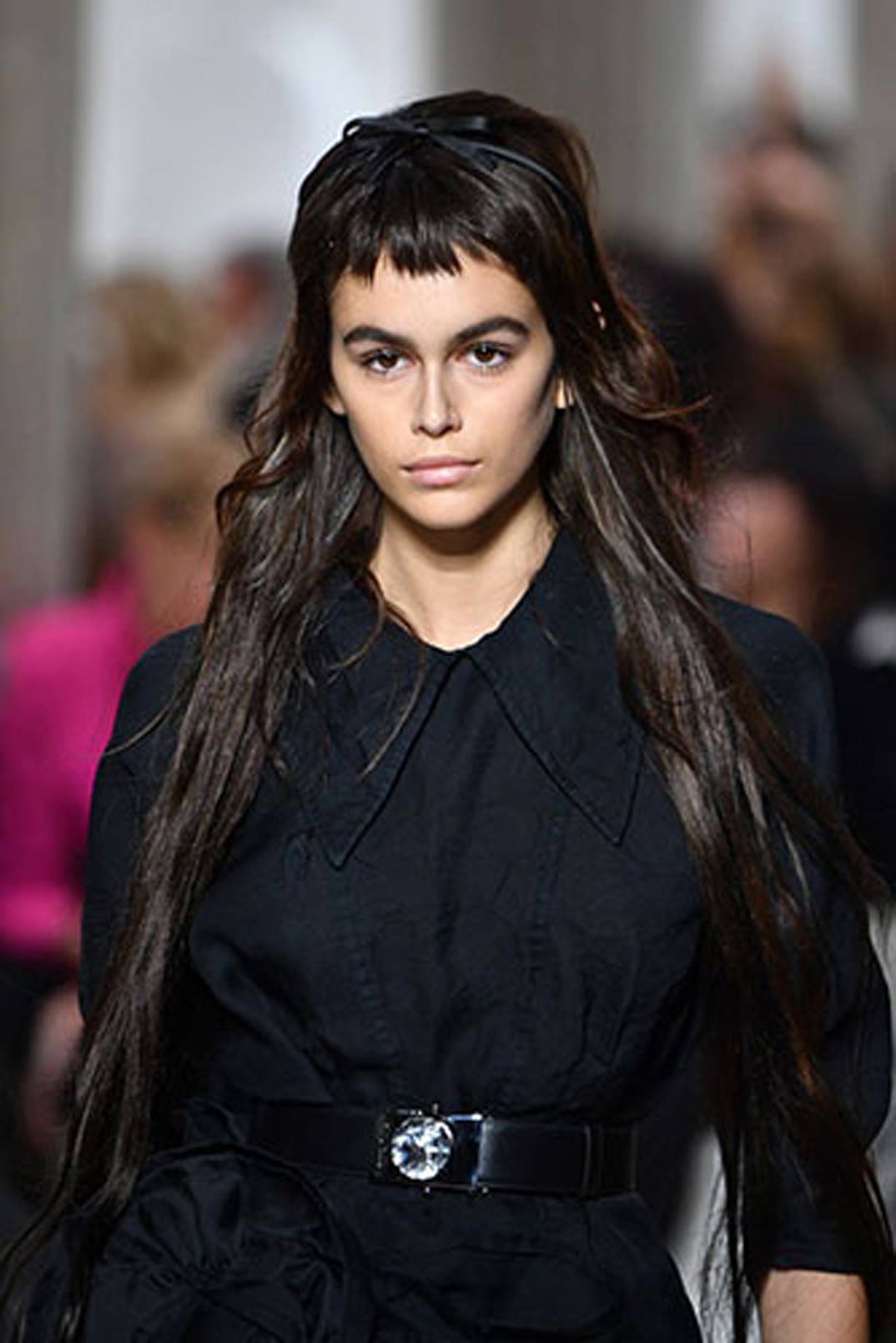 Kaia Gerber -Desfile Miu Miu Paris