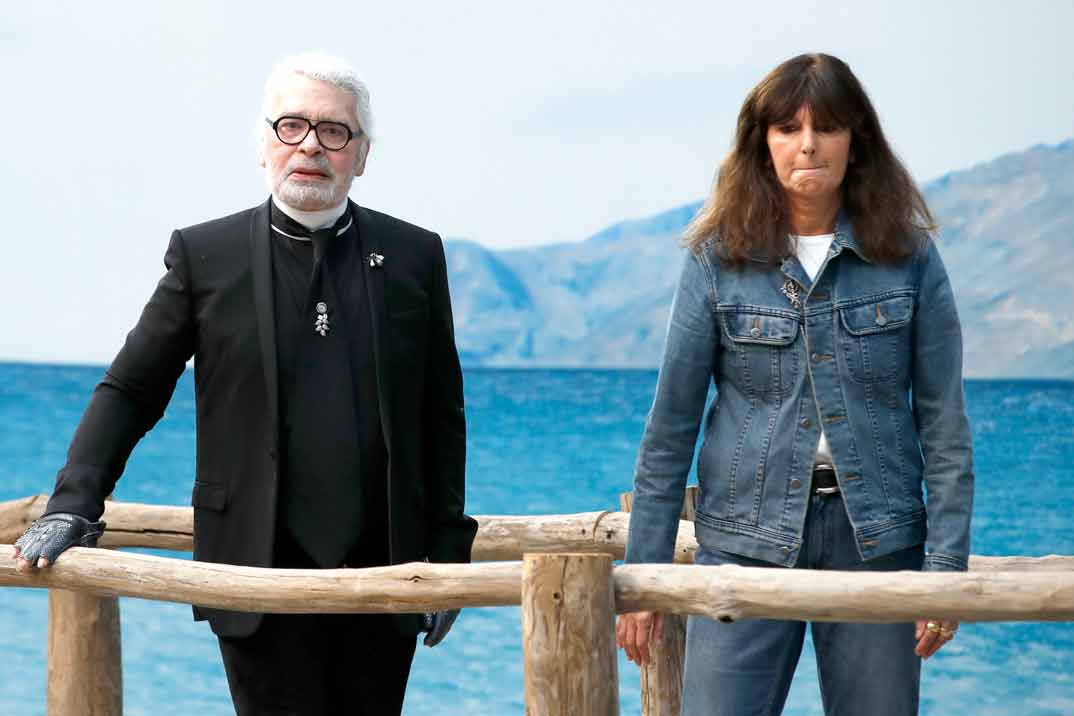 Karl Lagerfeld y Virginie Viard - Paris Fashion Week: Chanel Primavera-Verano 2019