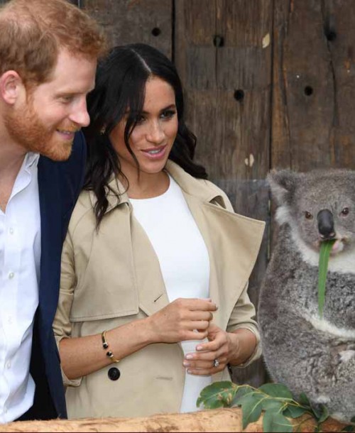 El príncipe Harry y Meghan Markle reciben los primeros regalos para su bebé en Australia