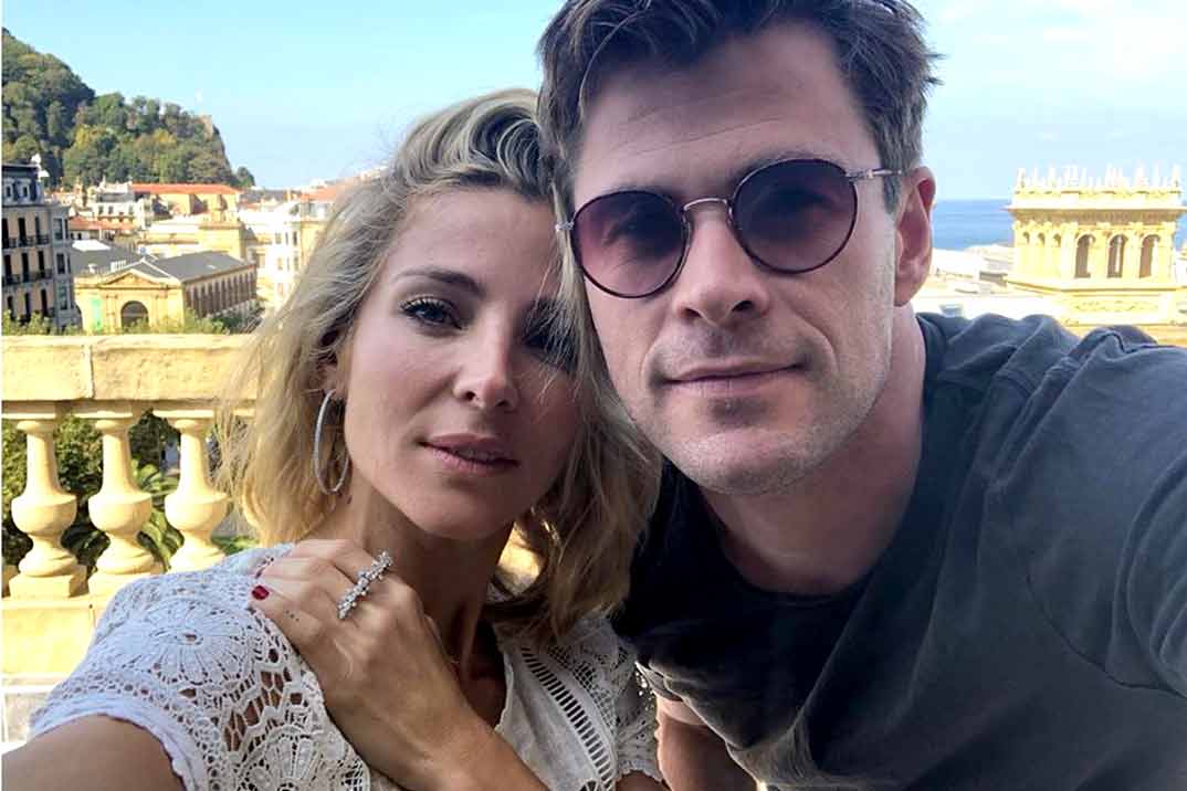 Elsa Pataky y Chris Hemsworth