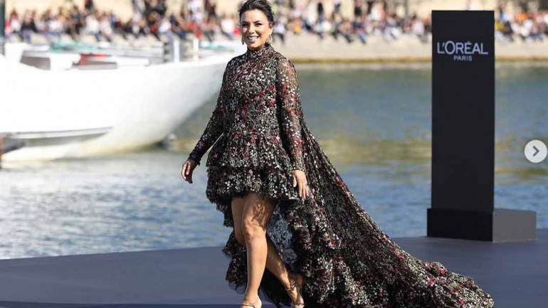 Eva Longoria, modelo por un día para L’Oreal