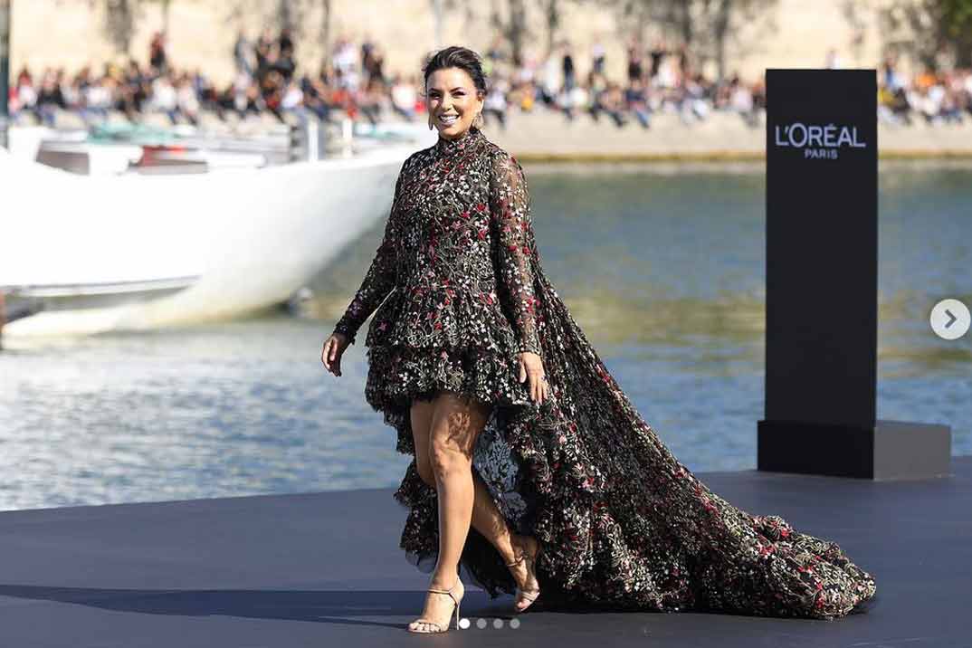 Eva Longoria, modelo por un día para L’Oreal