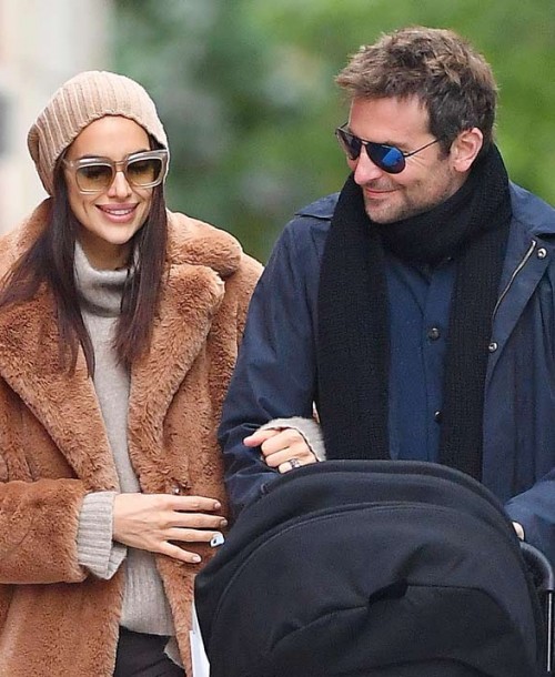 Irina Shayk tiene el abrigo teddy perfecto… Y es de Mango