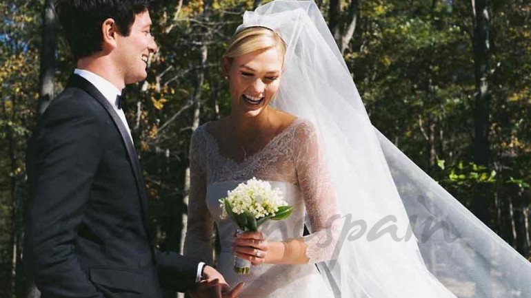 Así ha sido la boda sorpresa de Karlie Kloss ¡sólo 3 meses después de su compromiso!