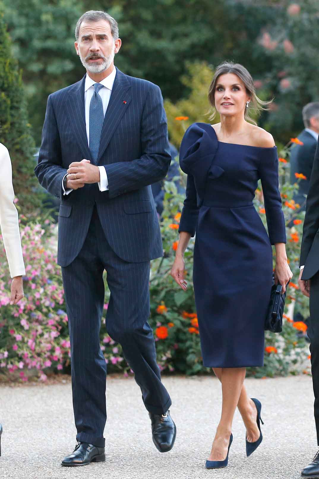 Reyes Felipe y Letizia en Paris