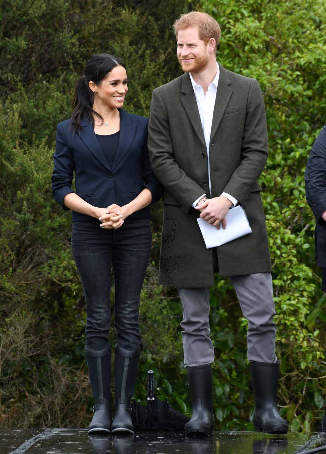 Meghan Markle y el príncipe Harry