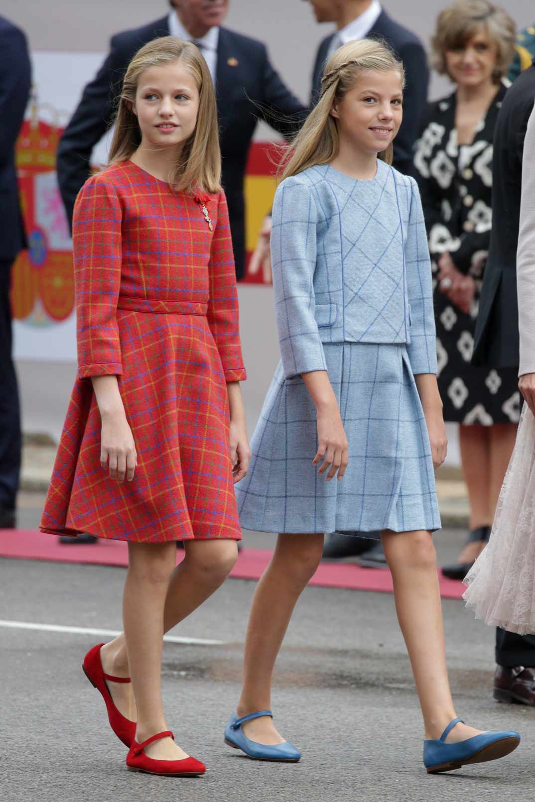 Princesa Leonor y la infanta Sofía