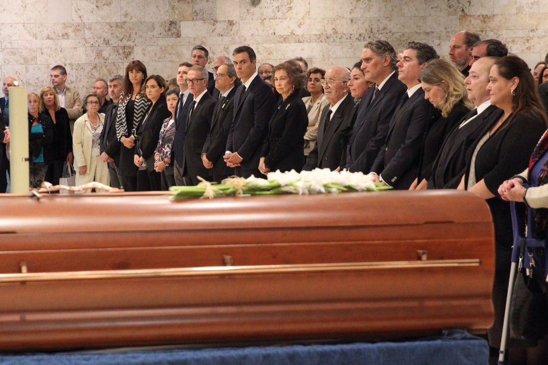 Reina Sofía - Funeral Montserrat Caballé