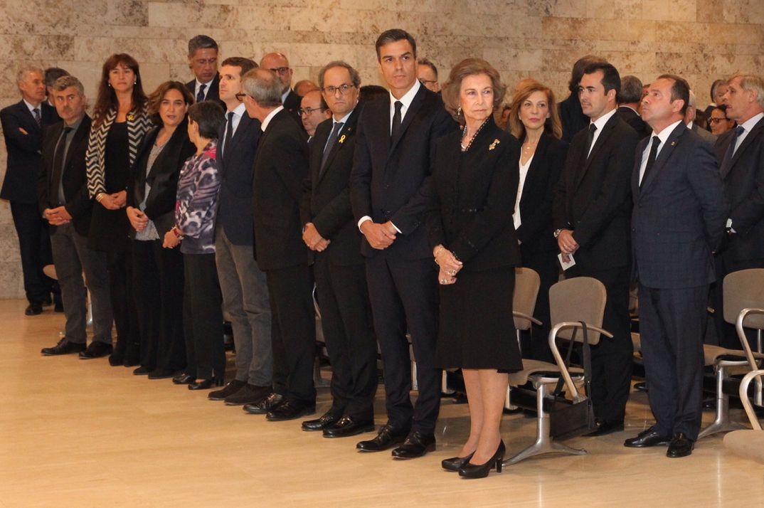 Reina Sofía - Funeral Montserrát Caballé