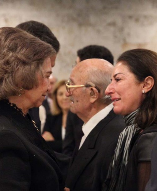 El último adiós de la reina Sofía a Montserrat Caballé