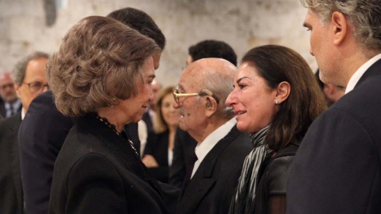 El último adiós de la reina Sofía a Montserrat Caballé