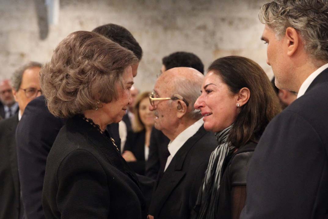 El último adiós de la reina Sofía a Montserrat Caballé