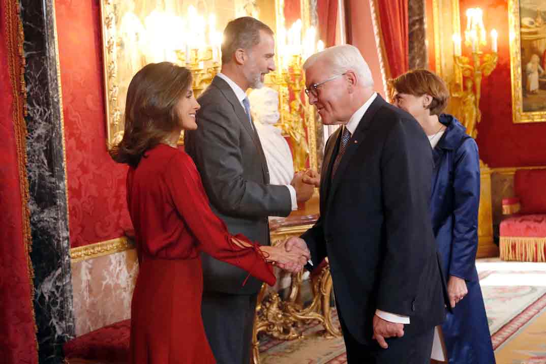 Reyes Felipe y Letizia con el Presidente de Alemania y su esposa © Casa S.M. El Rey