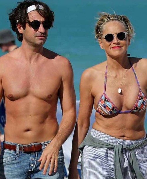 Las románticas vacaciones de Sharon Stone y su novio en Mallorca