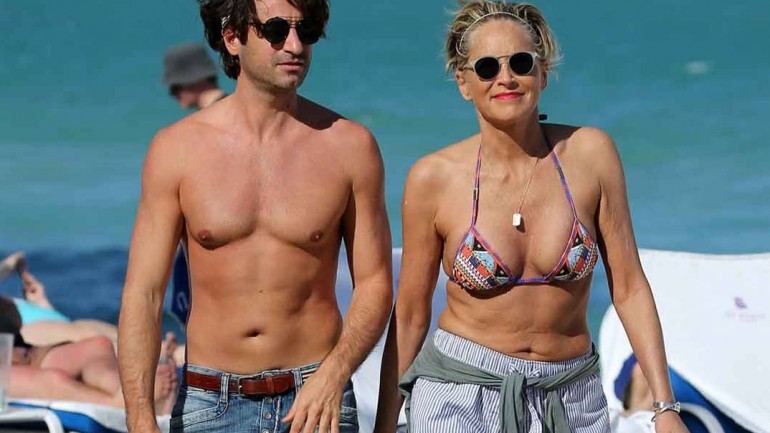 Las románticas vacaciones de Sharon Stone y su novio en Mallorca