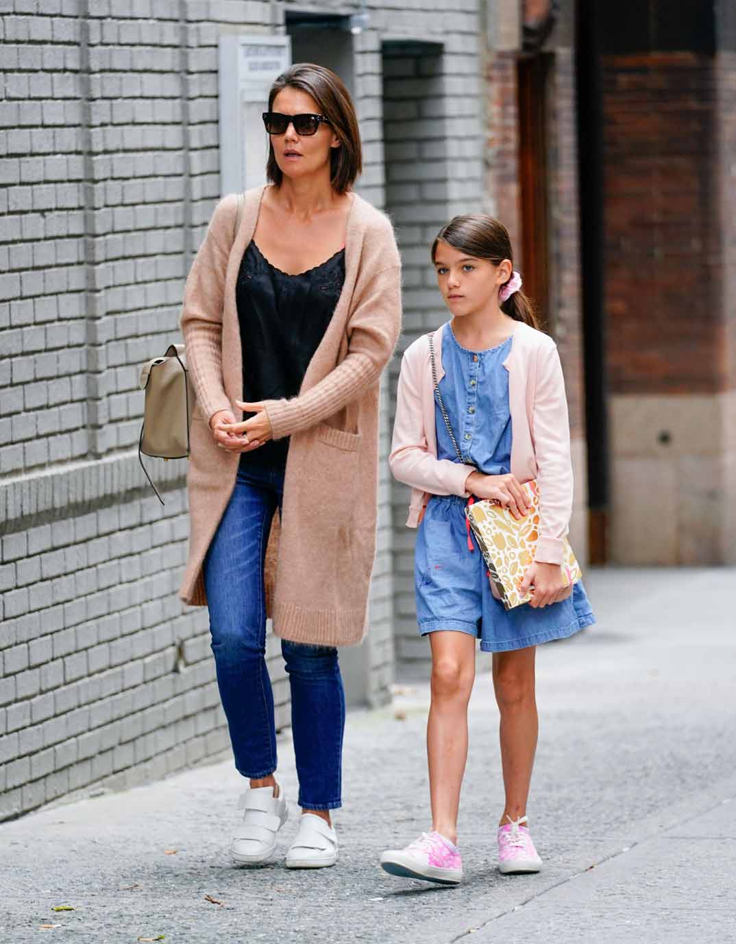 Katie Holmes con su hija Suri