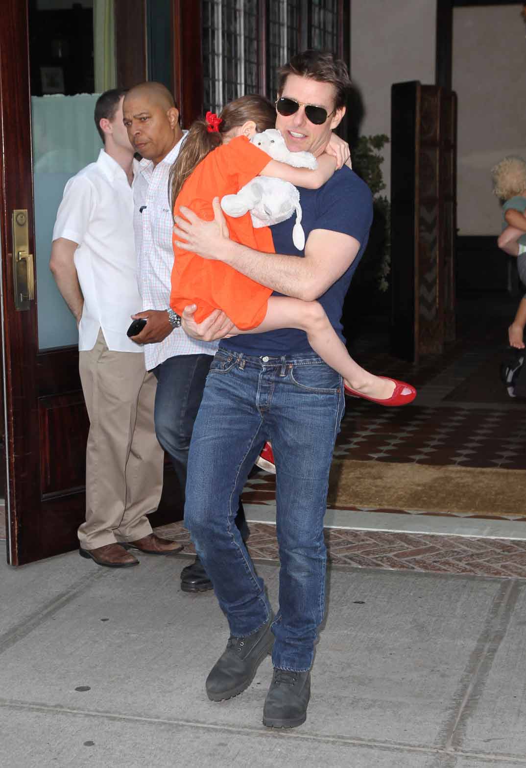 Tom Cruise con su hija Suri (2012)