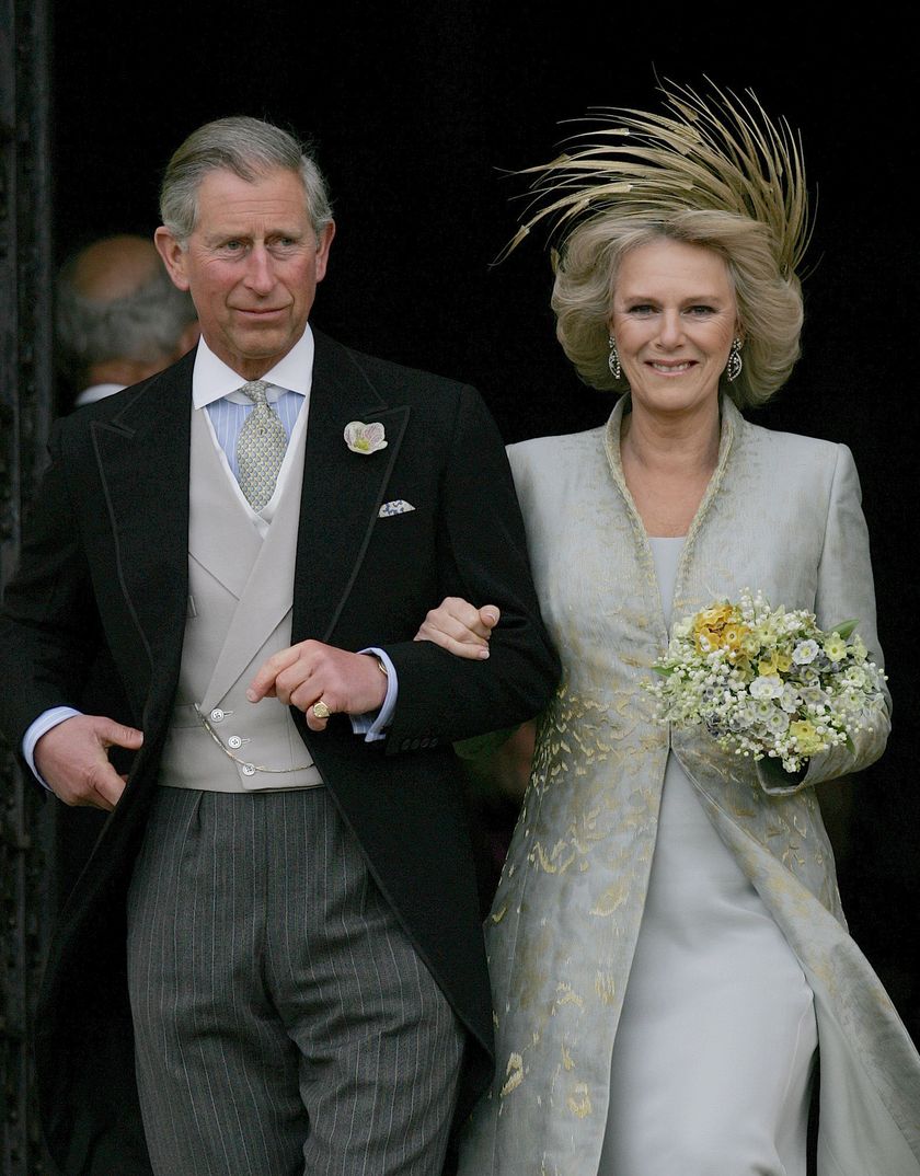Príncipe Carlos boda con Camilla Parker Bowles - Capilla San Jorge - Castillo de Windsor - 2005