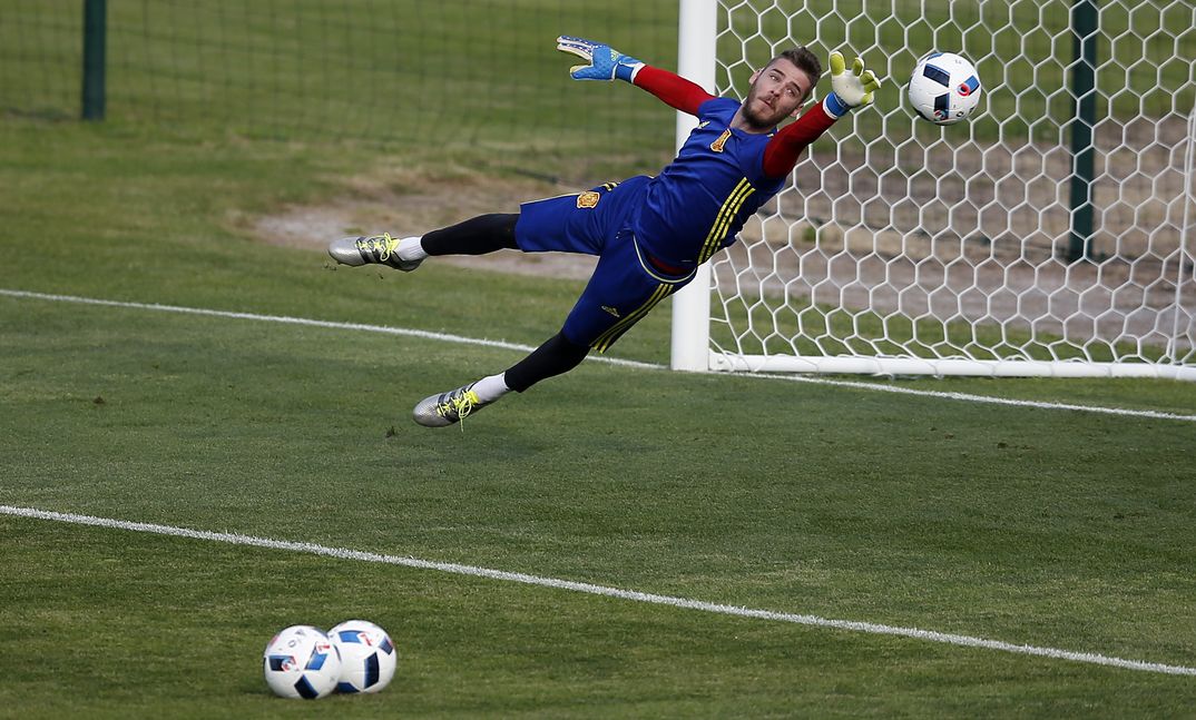 De Gea - Entrenamientos Selección Española de Fútbol - 2016