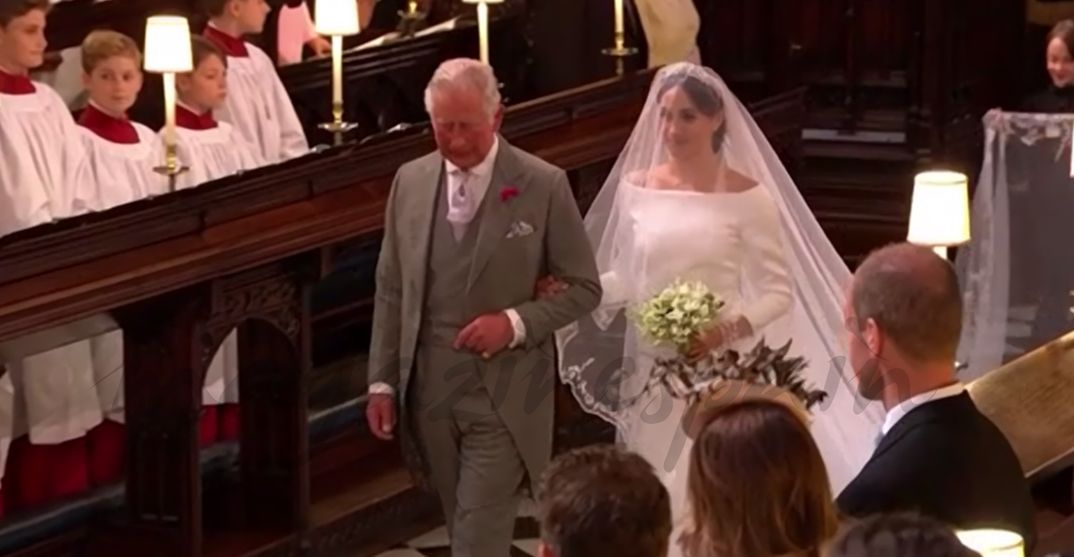 Príncipe Carlos - Boda de su hijo el príncipe Harry con Meghan Markle - mayo 2018