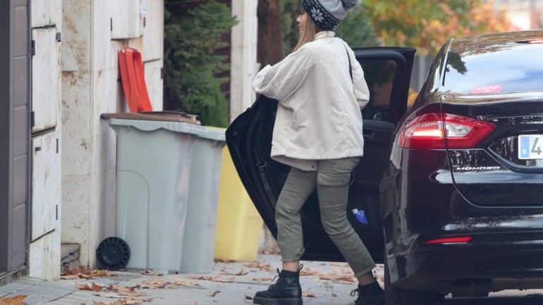 Aitana ¡pillada! en casa de los padres de Miguel Bernardeau