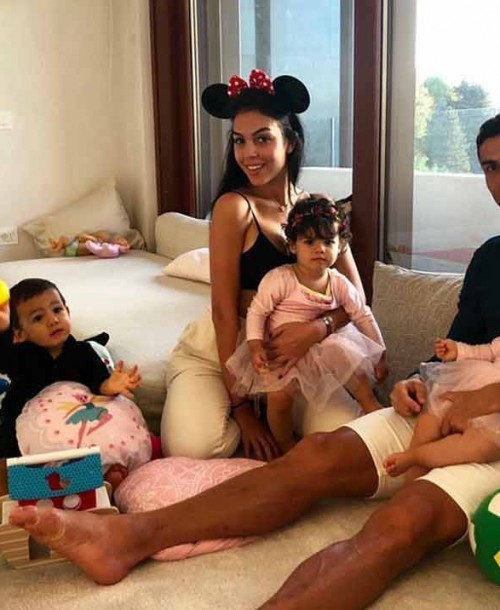 La felicitación más tierna de Georgina Rodríguez a su hija Alana Martina