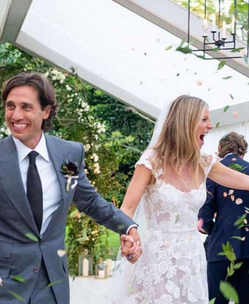 Todos los detalles de la boda de Gwyneth Paltrow