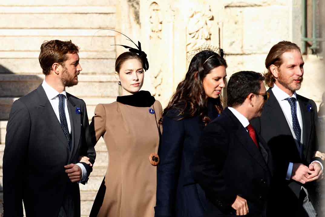 Piere Casiraghi, Beatrice Borromeo, Tatiana Santo Domingo y Andrea Casiraghi