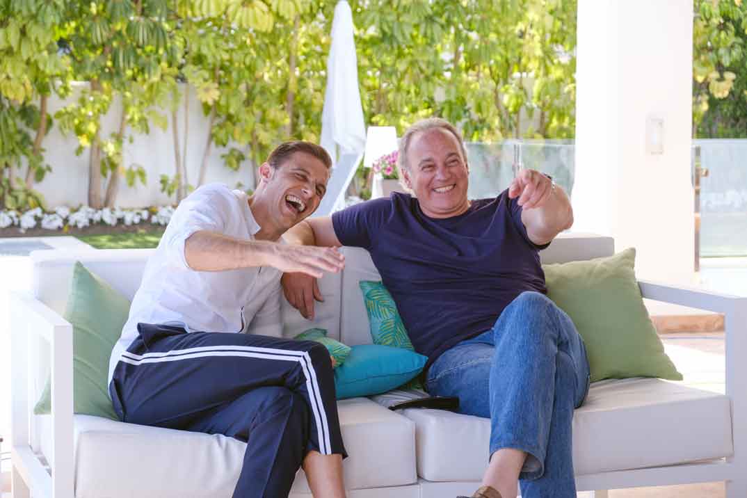 Joaquín Sánchez y Bertín Osborne - Mi casa es la vuestra © Mediaset