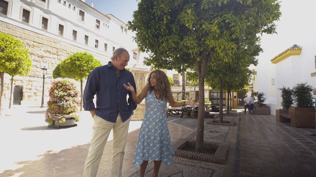 Lolita Flores y Bertín Osborne en Mi casa es la tuya © Mediaset