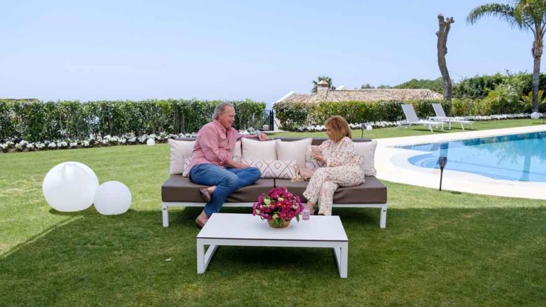 Cambio de rol: María Teresa Campos entrevista a Bertín Osborne