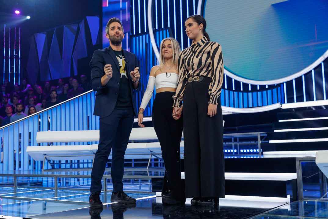 Robero Leal con Marta y María - Operación Triunfo 2018 - Gala 9