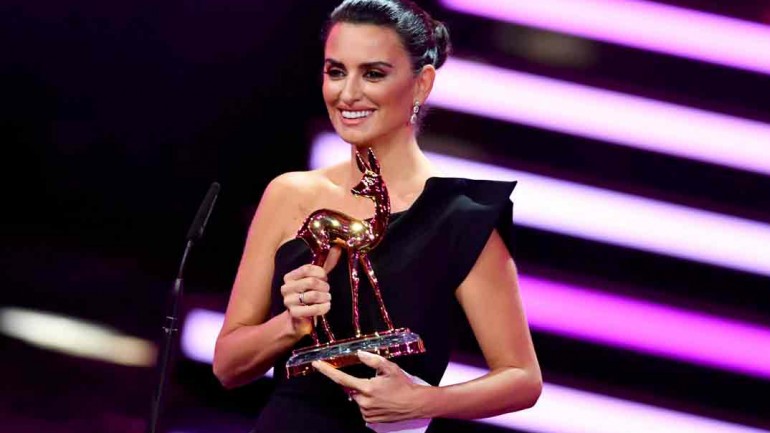 Penélope Cruz, mejor actriz internacional en los Premios Bambi