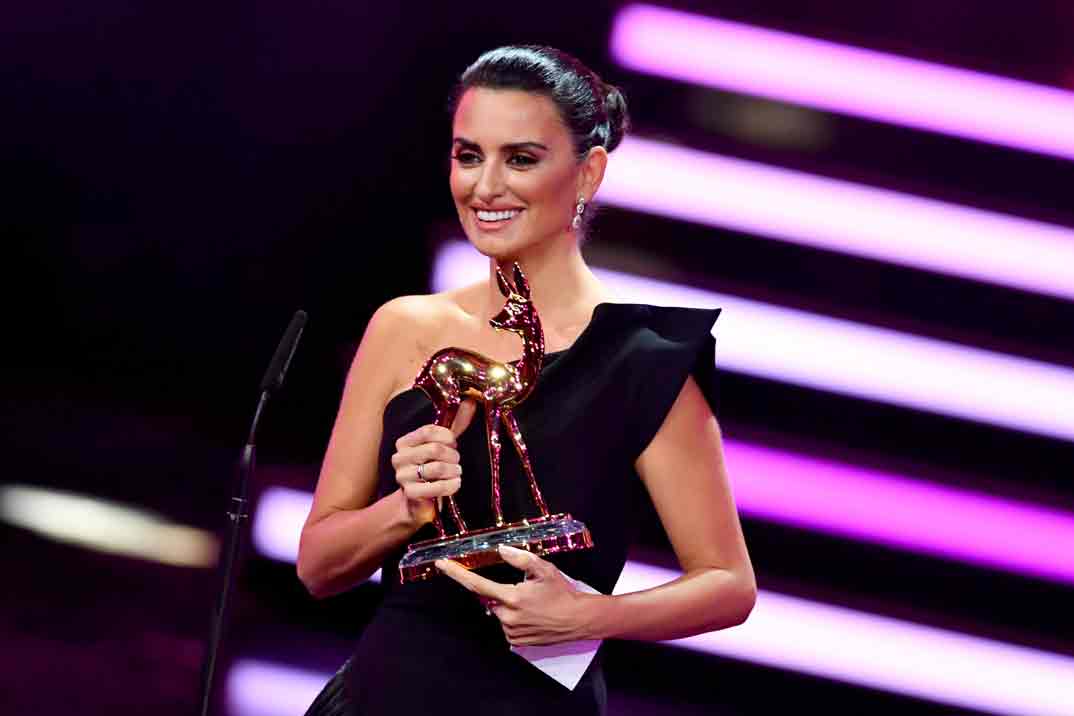 Penélope Cruz, mejor actriz internacional en los Premios Bambi