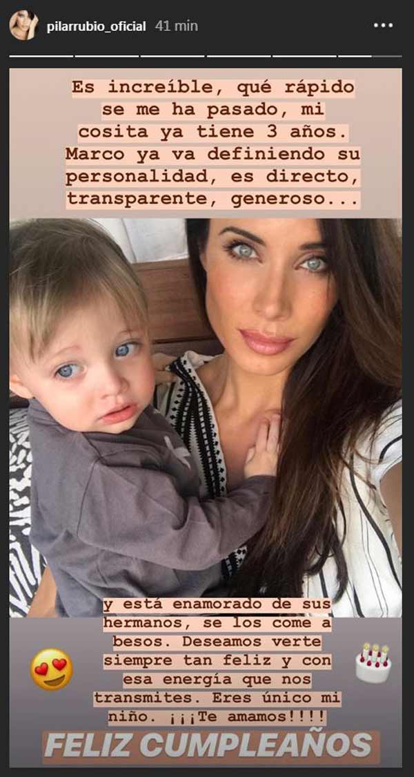 Pilar Rubio © Instagram/Stories