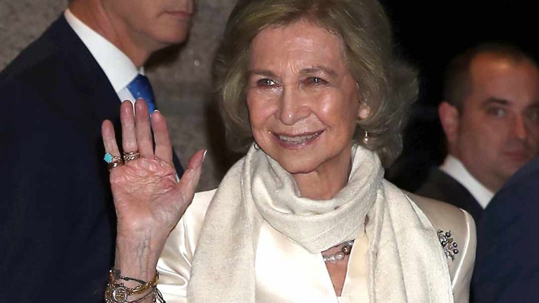 La emoción de la reina Sofía en el concierto en su honor con motivo de su 80 cumpleaños