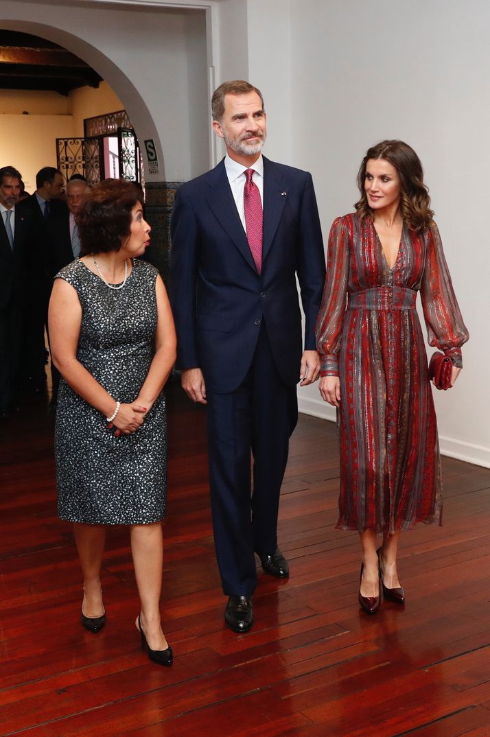 Reyes Felipe y Letizia en Perú - Día 2 © Casa S.M. El Rey