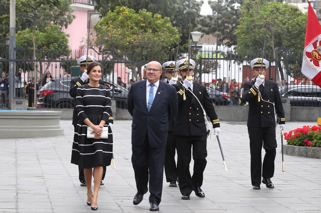 Reyes Felipe Letizia - Viaje Estado Perú © Casa S.M. El Reyl