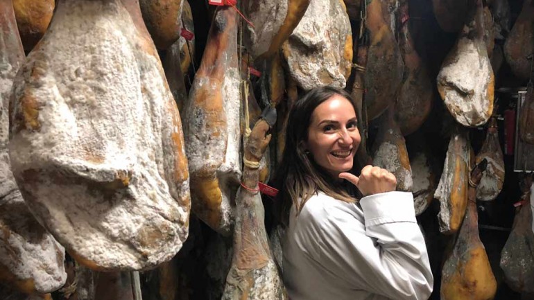 El jamón ibérico de Dehesa de Solana