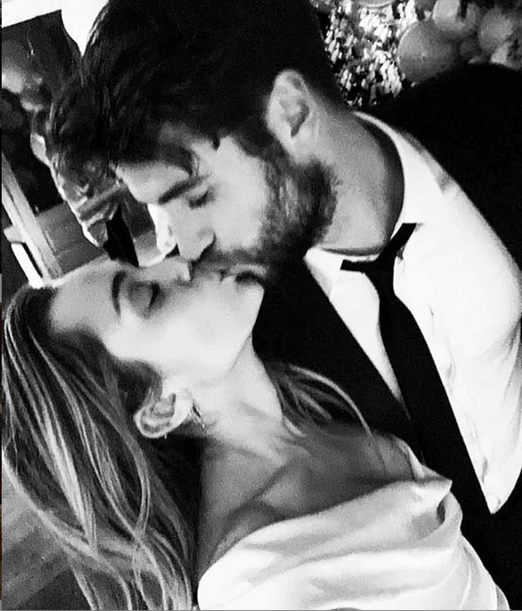 Boda Miley Cyrus y Liam Hemsworth (23/12/18)