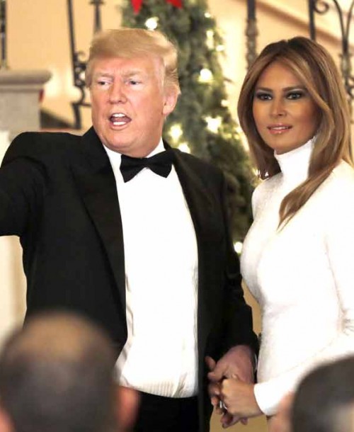 Melania Trump y el vestido de Navidad del que todo el mundo habla