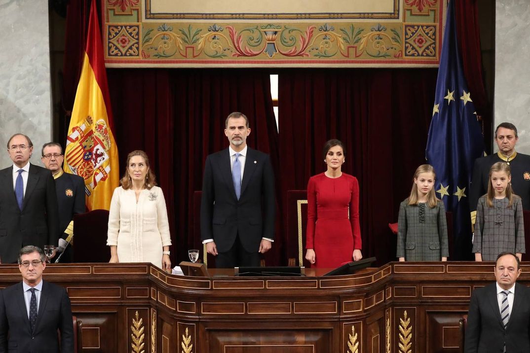 Familia Real Española - 40º Anivesario Constitución Española © Casa Real S.M. El Rey