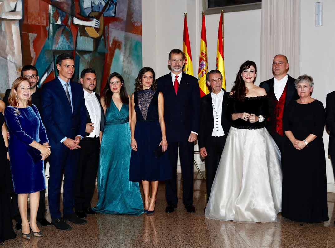 Reyes Felipe y Letizia - Concierto conmemorativo del 40º aniversario de la Constitución Española © Casa S.M. El Rey