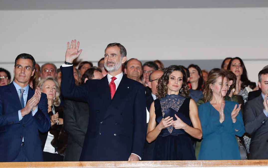 Reyes Felipe y Letizia - Concierto conmemorativo del 40º aniversario de la Constitución Española © Casa S.M. El Rey