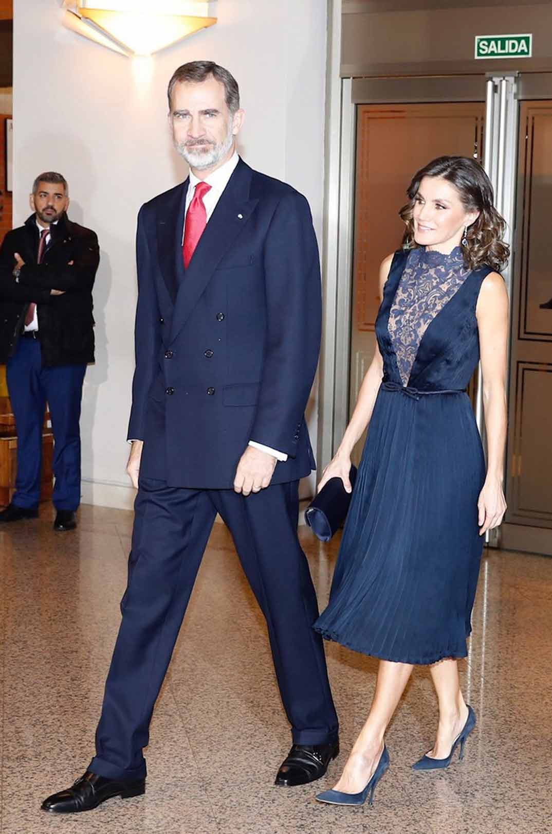 Reyes Felipe y Letizia - Concierto conmemorativo del 40º aniversario de la Constitución Española © Casa S.M. El Rey