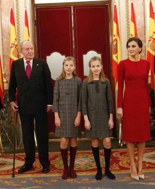 Las mejores imágenes de la Familia Real en el 40º aniversario de la Constitución Española