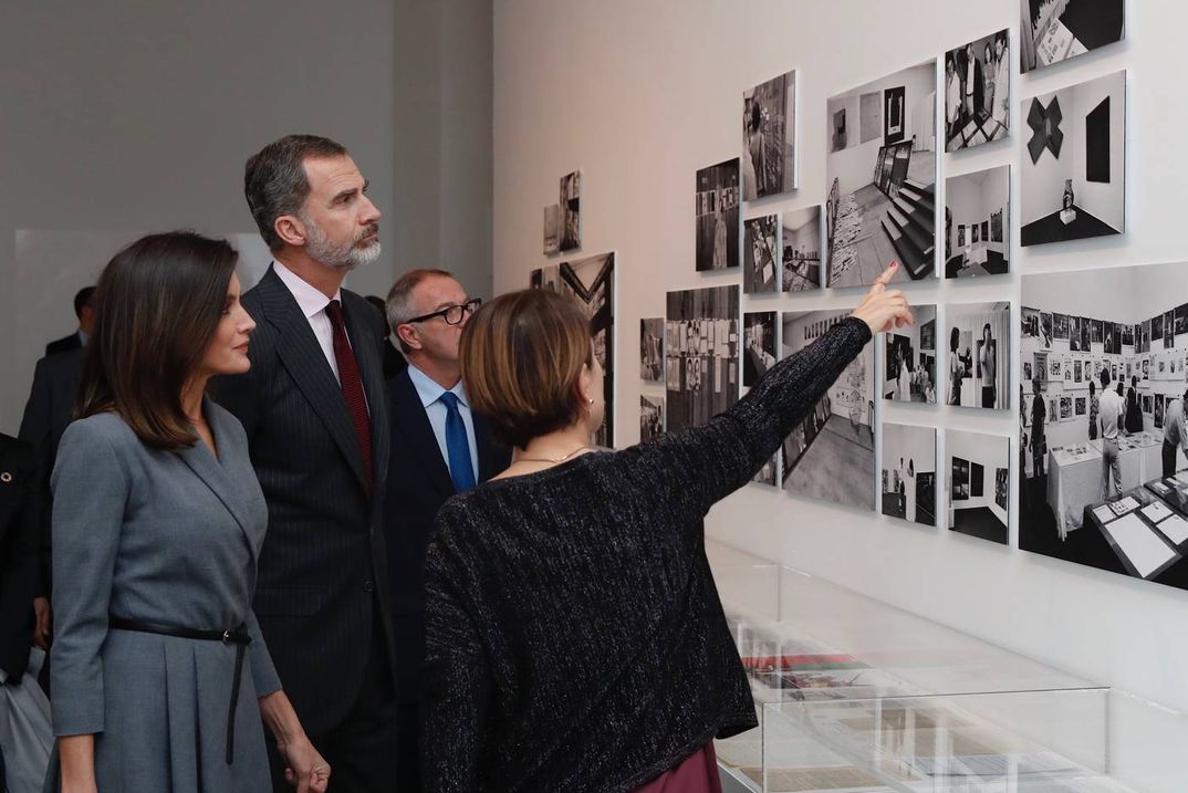 Reyes Felipe y Letizia en el Museo Nacional Centro de Arte Reina Sofía © Casa S.M. El Rey