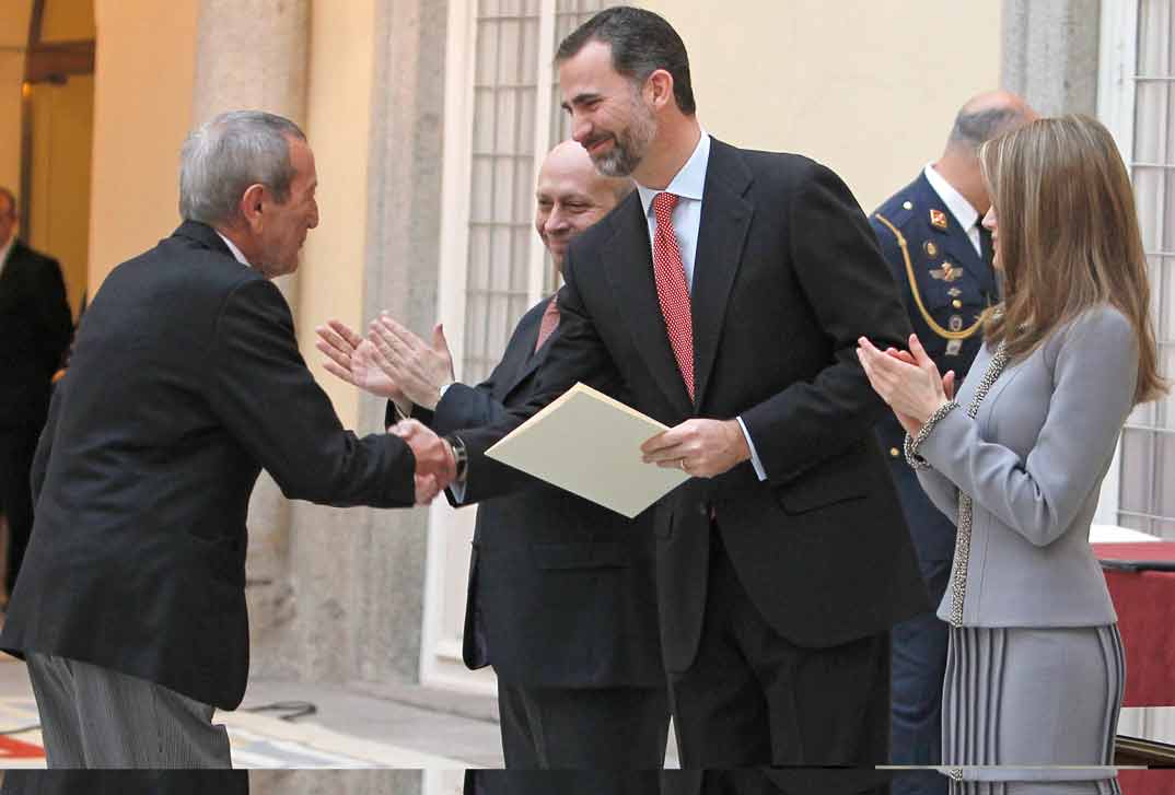 Los Príncipes de Asturias entregan los Premios Nacionales de Cultura - Elio Berhanyer - 2012